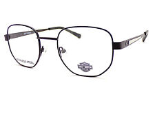 Harley Davidson Lecture Lunettes Satin Argent Noir 50mm Prêt Readers HD0881 002