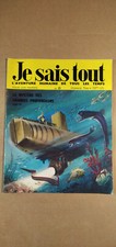 JE SAIS TOUT n°8  , ( Le mystère des grandes profondeurs ) , 03/06/1969 
