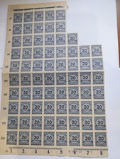 timbres allemagne lot de 67