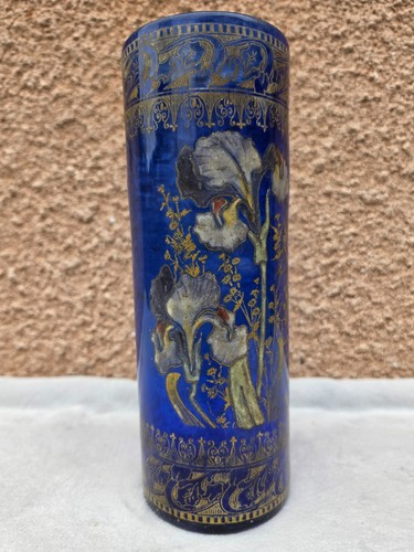 Rare vase legras decor - decor, iris