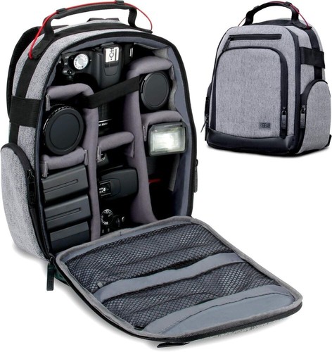 Sac dos gris appareil photo - gris,