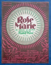 DANCE OPÉRETTE PARTITION ROSE