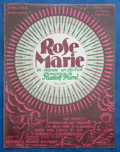 Dance opérette partition rose - opÉrette,