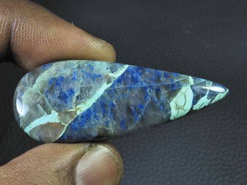 Cabochon poire shattuckite - poire,