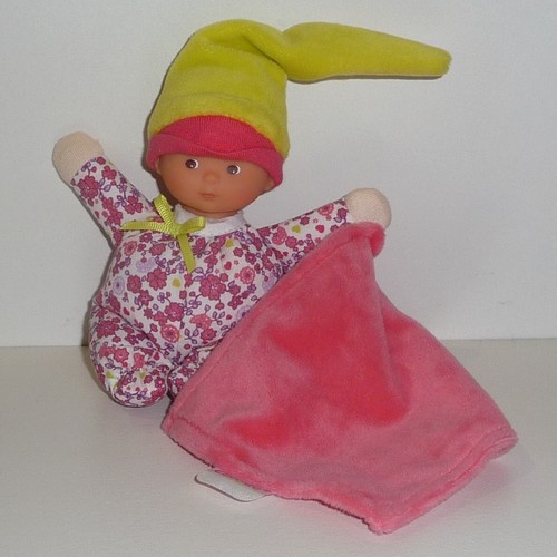 Doudou poupée corolle - poupée,