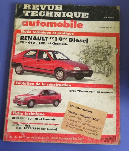 Revue technique automobile rta