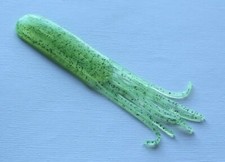 40 NEW Soft Plastic Fishing Squid Lure Lures Bait 4.5" Sparkle Green