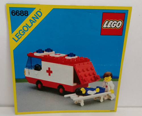 Notice lego legoland town 6688 - notice,