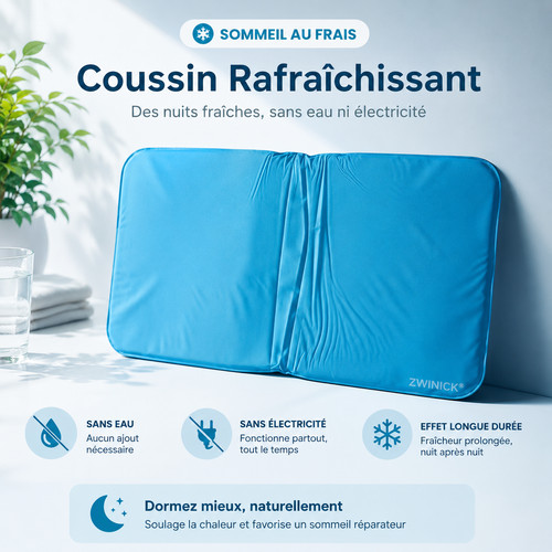 Coussin rafraîchissant gel - coussin,