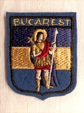 Écusson BUCAREST Roumanie en