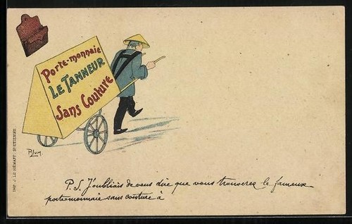 Carte postale publicitaire