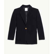 Sandro Severine Navy Tweed