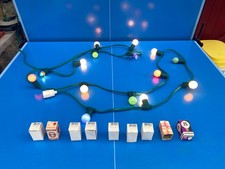 GUINGUETTE guirlande de noël lumineuse extérieure 6 m 15 ampoule Neuf B22 IP54 5