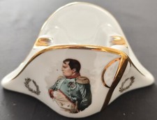 Cendrier Bicorne Napoléon Bonaparte en Porcelaine de France.