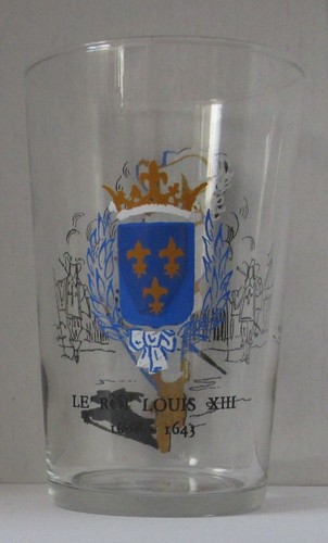 Verre moutarde divers louis - verre,