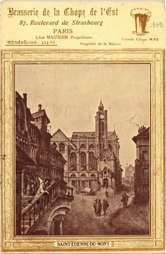Cpa paris 10e bd de - 87,,