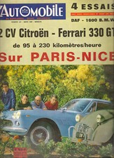 L'AUTOMOBILE 227 1965 BMW 1600 DAF DAFFODIL LE BRISTOL 450 FERRARI 330 GT 2CV