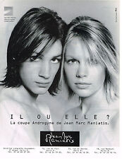 PUBLICITE  ADVERTISING  1998