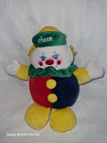 Doudou peluche chicco clown - doudou,