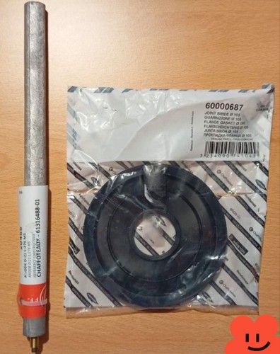 Anode joint bride pour - et,