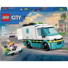 60451 lego city ambulance - city,