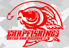 1x appâts Carpe Bouillettes autocollants pour voiture pêcher appât chien para