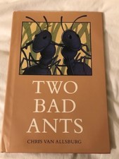 Two Bad Ants Signed by Chris Van Allsburg (Hardcover, 1988)
