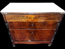 COMMODE ANCIENNE EN PLACAGE