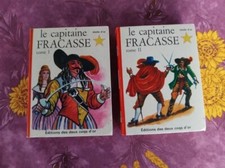 Livres Capitaine Fracasse N°63/64 Edition 2 Coq d Or 1967 T. Gautier Série Rouge