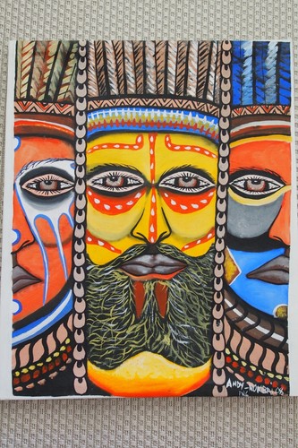 Tableau peinture acrylique - tableau,