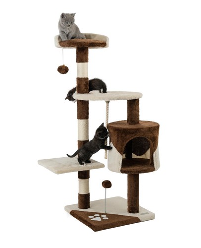 Arbre chat avec balles en - arbre,