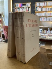 Journal littéraire de Paul Léautaud, 3 premiers volumes,  Mercure de France,1956