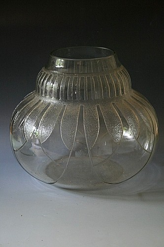 Ancien vase art deco - ancien, verre