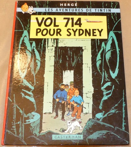 Tintin vol 714 pour - tintin,