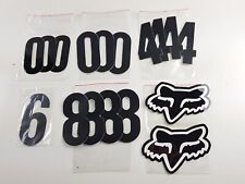 Lot autocollant numéro /