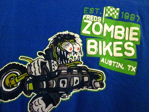 Fred zombie bikes youth med - zombie,