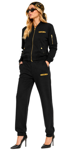 Moschino couture sweat bomber - moschino,