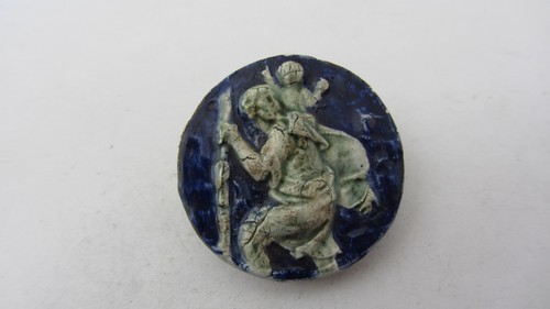 Broche plaque religieuse - plaque,