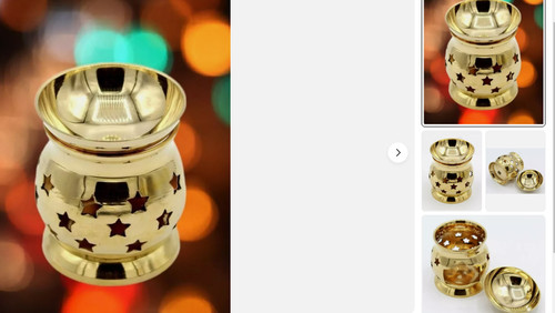 Royal brass aroma - "brass, lamp