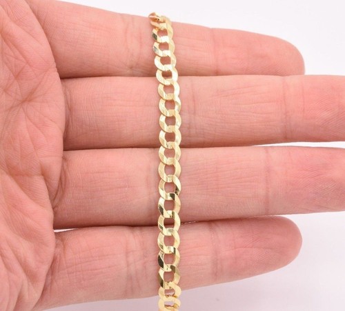 6mm hommes maille gourmette - hommes,