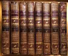 1807 CERVANTES DON QUICHOTTE MANCHE LIVRE ANCIEN ILLUSTRE *GRAVURES*BooK ESPAGNE