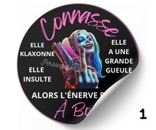 Stickers Pour Voiture Connasse