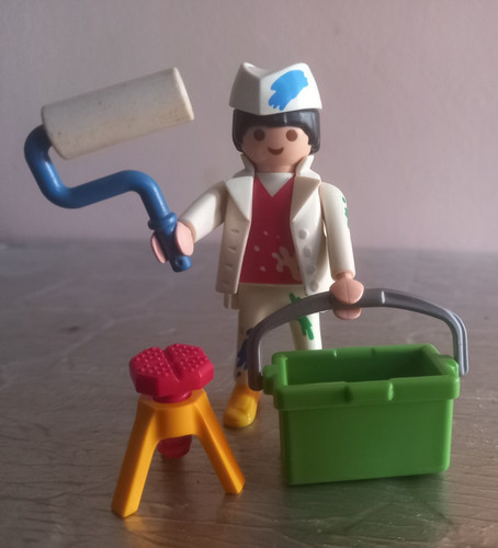 Playmobil peintre batiment