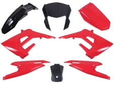 Kit 8 carénages rouge et noir