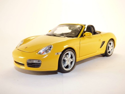 Porsche boxster jaune 24 - porsche, 1/24