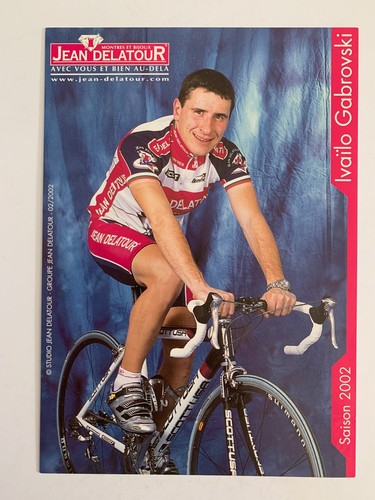 Carte photo cyclisme jean - cyclisme,