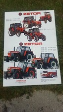 Calendrier Tracteur ZETOR 1985