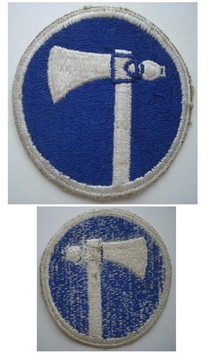 Ww2 patch insigne 19th army - us,