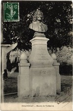 CPA CHATENAY Buste de Voltaire (1386458)