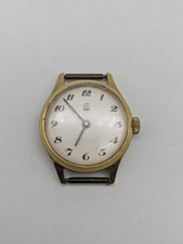 Montre mécanique uti paris boîtier rond,Plaque Or